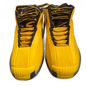 NWT NWOB Adidas Crazy 1 "Sunshine" (also known as the "Lakers Sunshine") Size 8